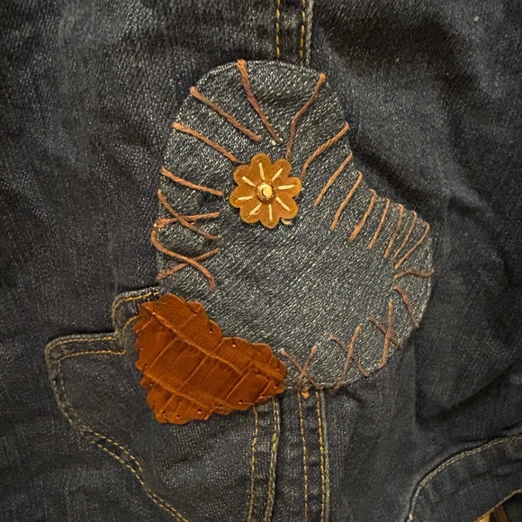 Brighton Heart Appliqué Denim Jacket (Size M) – Style K11086 - Picture 14 of 16